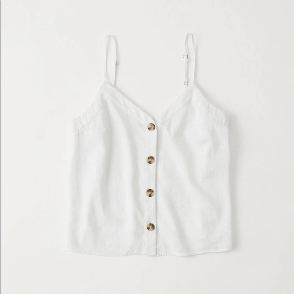 abercrombie button up tank!!